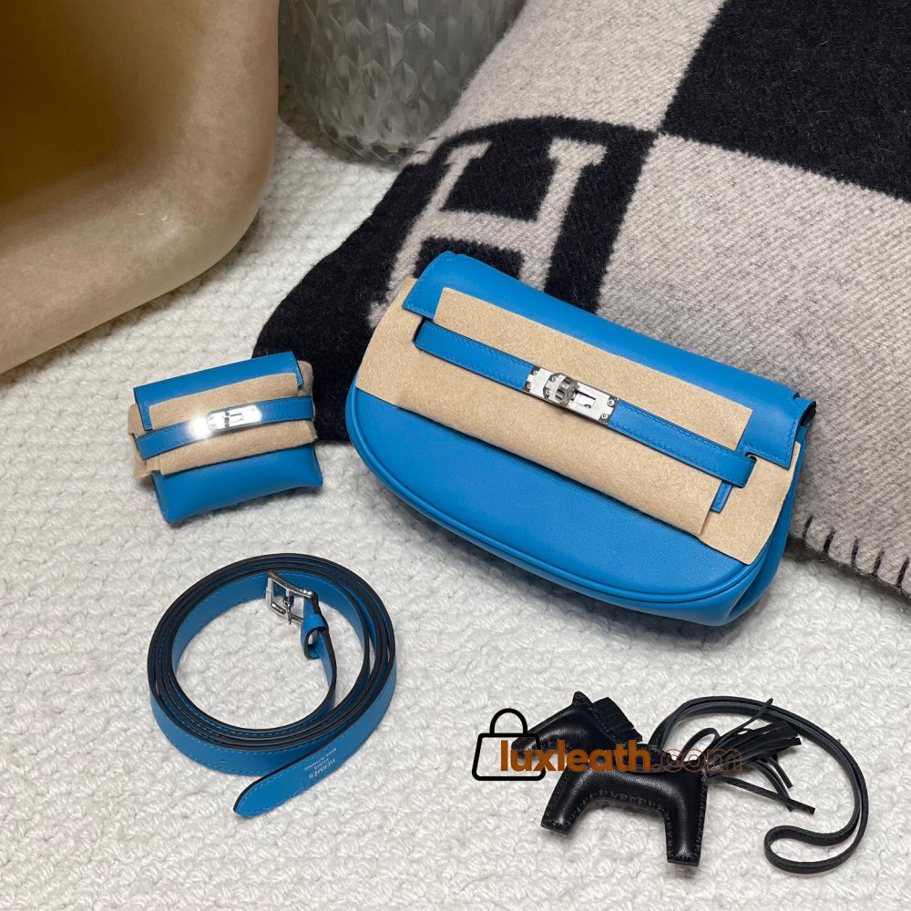 Kelly Moove  Blue frida  Silver Hardware  Full Handmade