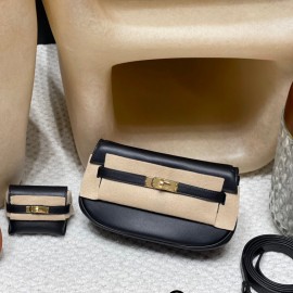 Kelly Moove  89/Black (Noir)   Gold Hardware  Full Handmade