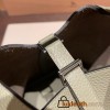 Hermes Picotin cargo Clemence 18cm Q1/ Sauge Silver Hardware