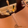 Hermes Picotin Clemence 18cm 37/Gold Silver Hardware
