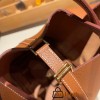 Hermes Picotin Clemence 18cm 37/Gold Gold Hardware 