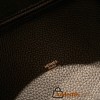 Hermes Picotin Clemence 18cm 89 /Black (Noir) Gold Hardware