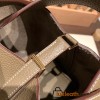 Hermes Picotin Clemence 18cm 18 /Étoupe Grey Gold Hardware