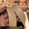 Hermes Picotin Clemence 18cm 18 /Étoupe Grey Gold Hardware