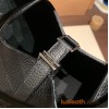 Hermes Picotin Clemence 18cm 89 /Black Silver Hardware