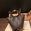 Hermes Picotin Clemence 18cm 46 /Ebene Gold Hardware