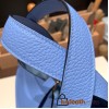 Hermes Picotin Clemence 18cm 2T /Blue Paradise Gold Hardware
