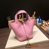 Hermes Picotin Clemence 18cm X9 /Mauve Sylvestre Gold Hardware