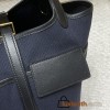 Picotin Lock 18/PM Cargo Picotin Black Twill Ash 78/Blue Marine Gold Hardware Fully Hand-Stitched