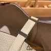HERMES Picotin Lock 22/MM CLEMENCE I2/Nata Silver Hardware