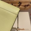 Hermès Verrou Mini 17cm Chevre Mysore R9/Jaune Bourgeon Gold Hardware Verrou-018 Fully Hand-Stitched