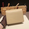 Hermès Roulis 19cm Evercolor S2/Trench Gold Hardware Roulis-030 Fully Hand-Stitched