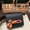 Hermès Roulis 19cm Evercolor 89/Black (Noir) Gold Hardware Roulis-039 Fully Hand-Stitched