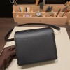 Hermès Roulis 19cm Evercolor 89/Black (Noir) Gold Hardware Roulis-039 Fully Hand-Stitched