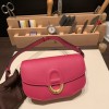 Hermès Cherche-Midi 18 Veau Epsom L3/Rose Purple Silver Hardware Cherche-044 Fully Hand-Stitched