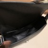 Hermès Cherche-Midi 18 Veau Epsom 89/Black (Noir) Silver Hardware Cherche-045 Fully Hand-Stitched
