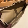 Hermès Jige Elan 29 Clutch Swift 8C/Elephant Grey JigeElan-077 Fully Hand-Stitched