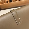 Hermès Jige Elan 29 Clutch Swift 8C/Elephant Grey JigeElan-077 Fully Hand-Stitched
