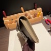 Hermès Jige Elan 29 Clutch Swift 8C/Elephant Grey JigeElan-077 Fully Hand-Stitched