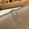 Hermès Jige Elan 29 Clutch Swift 18/Étoupe Grey (Étoupe) JigeElan-081 Fully Hand-Stitched