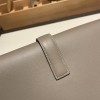 Hermès Jige Elan 29 Clutch Swift M8/Gris Asphalt JigeElan-082 Fully Hand-Stitched