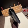 Hermès Jige Elan 29 Clutch Swift 89/Black (Noir) JigeElan-083 Fully Hand-Stitched
