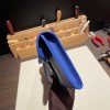 Hermès Jige Elan 29 Clutch Swift 7T/Blue Electric JigeElan-084 Fully Hand-Stitched
