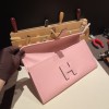 Hermès Jige Elan 29 Clutch Swift 3Q/Rose Sakura JigeElan-085 Fully Hand-Stitched