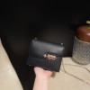 Hermès Verrou Mini 17cm Chevre Mysore 89/Black (Noir) verrou17-098 Fully Hand-Stitched