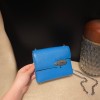 Hermès Roulis 19cm Swift 0T/Mushroom & 4B/Biscuit Roulis-104 Fully Hand-Stitched