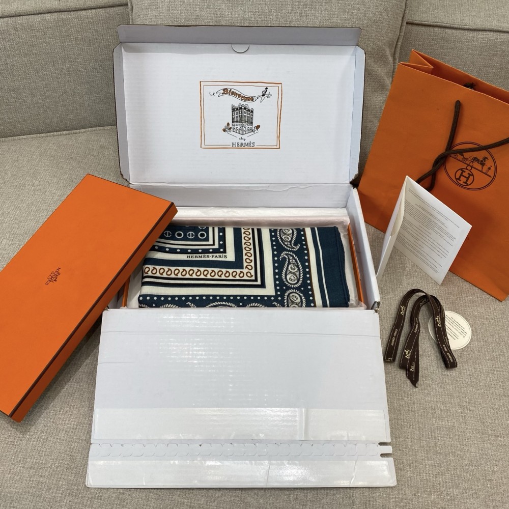 Hermes Sailor Tattoo Bandana 140 Shawl