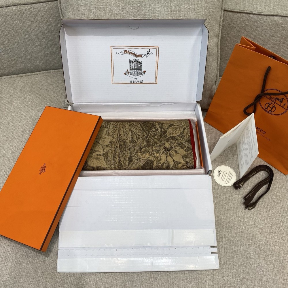Hermes Palermo Botanical Garden 140 Shawl