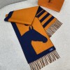 Hermes The Love Story of Noble Horses Hermès Orange Casaque Love Story Scarf