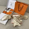 Hermes City of Noble Horses Silk Scarf