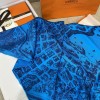 Hermes City of Noble Horses Silk Scarf