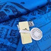 Hermes City of Noble Horses Silk Scarf