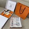 Hermes Phoo Boo Stamp Collector 90 Scarf