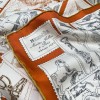Hermes Phoo Boo Stamp Collector 90 Scarf