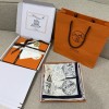 Hermes Phoo Boo Stamp Collector 90 Scarf