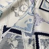 Hermes Phoo Boo Stamp Collector 90 Scarf