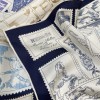 Hermes Phoo Boo Stamp Collector 90 Scarf