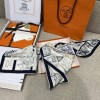 Hermes Phoo Boo Stamp Collector 90 Scarf