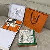 Hermes Phoo Boo Stamp Collector 90 Scarf