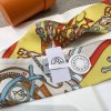 Hermes Saddle Flower Bouquet Twilly Small Scarf