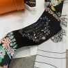 Hermes Gorgeous Rein Flower Version Twilly Small Scarf