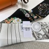 Hermes Gorgeous Rein Flower Version Twilly Small Scarf