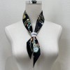 Hermes Gorgeous Rein Flower Version Twilly Small Scarf