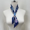Hermes Gorgeous Rein Flower Version Twilly Small Scarf