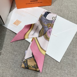 Hermes Grand Apparat Twilly Small Scarf