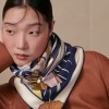 Hermes Hand Luggage 90 Scarf
